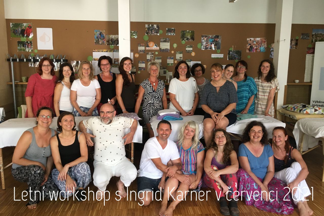 Letní workshop s Ingrid Karner v červenci 2021